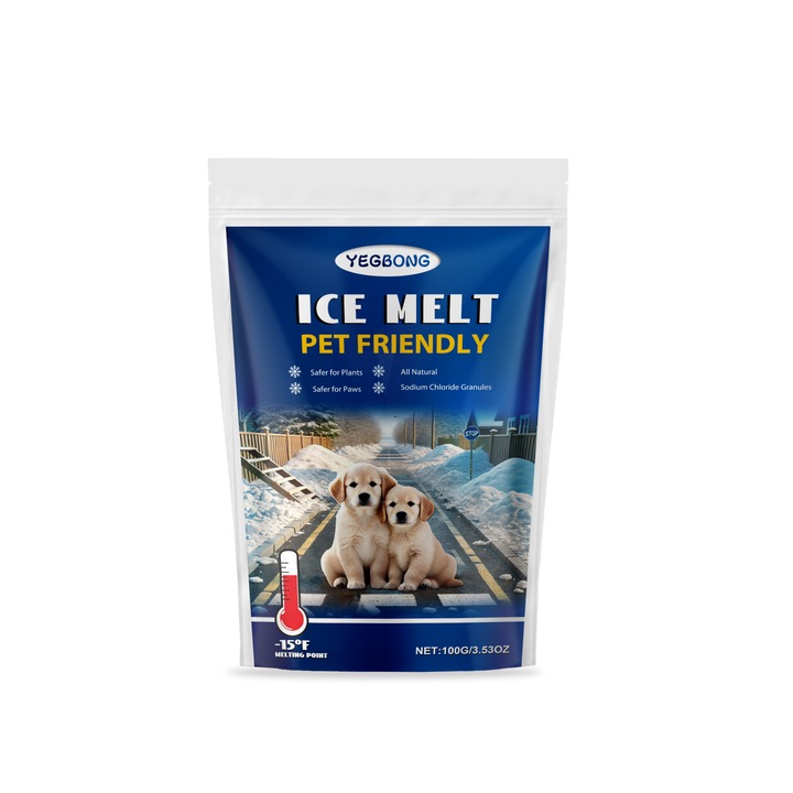Háziállatbarát hóolvasztó, Yegbong, 1 kg, nátrium-klorid mentes