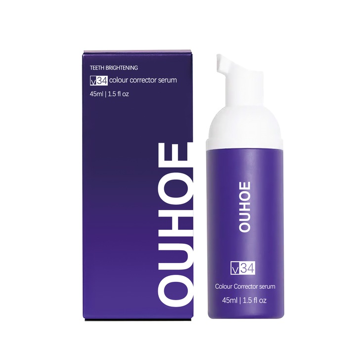 Fogtisztító hab, OUHOE, ínyvédő, fehérítő, menta, 100ml