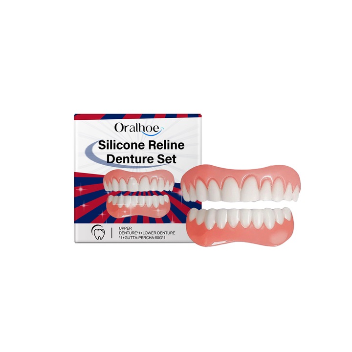 Set de modificare proteze dentare, material confortabil, multicolor