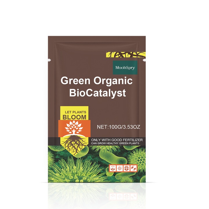 Biocatalizator organic verde pentru plante, ingrasamant, 1kg
