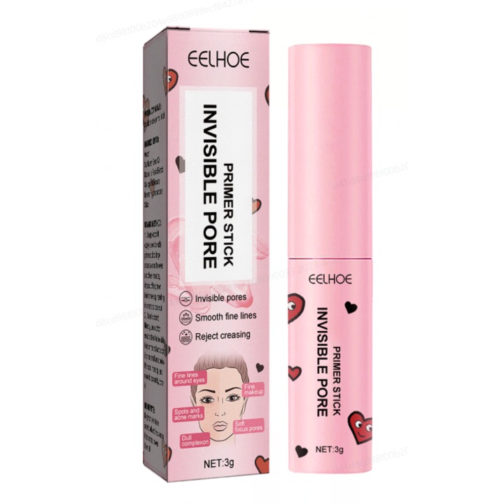 Korrektor és korrektor, Pórusvédő stift, hidratálás, arcszín ragyogásának fokozása, 10g