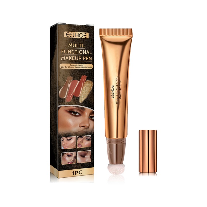 Multifunkcionális sminkceruza, natúr highlighter, 3D, EELHOE