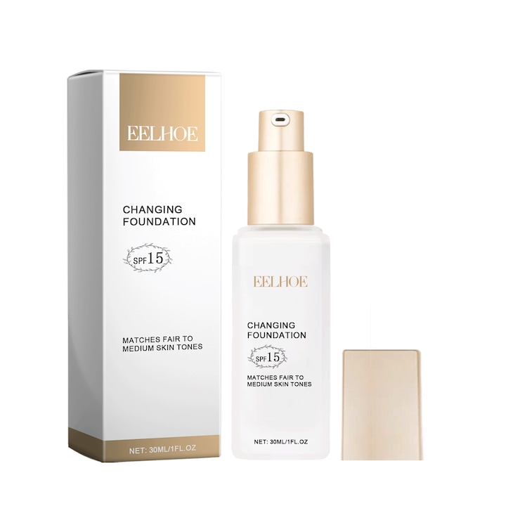 Fond de ten hidratant EELHOE, alb, 30ml