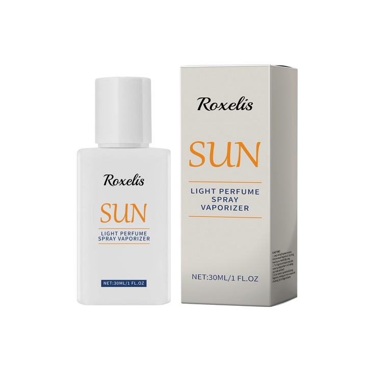 Roxelis Eau De Toilette parfüm, gyümölcsös aroma, borostyán, 1 db