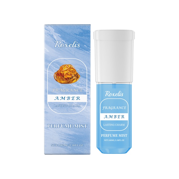 Roxelis Amber Jasmine szobaillatosító, virágos parfüm, gyümölcsös aroma, 100ml