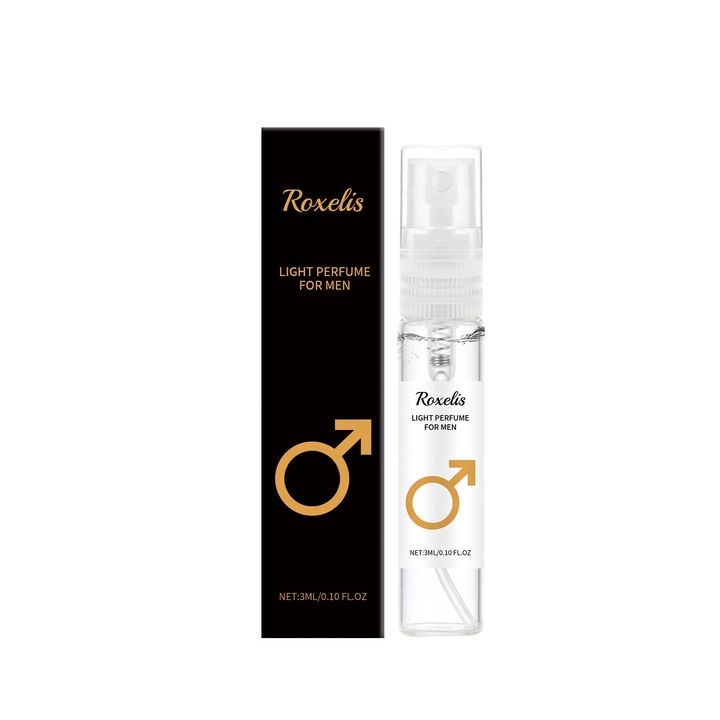 Parfum barbati Roxelis Charm, aroma proaspata, lunga durata, 50ml