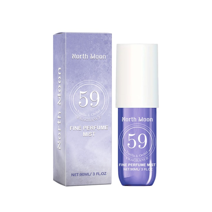 Testpermet, North Moon, vanília illat, 90 ml