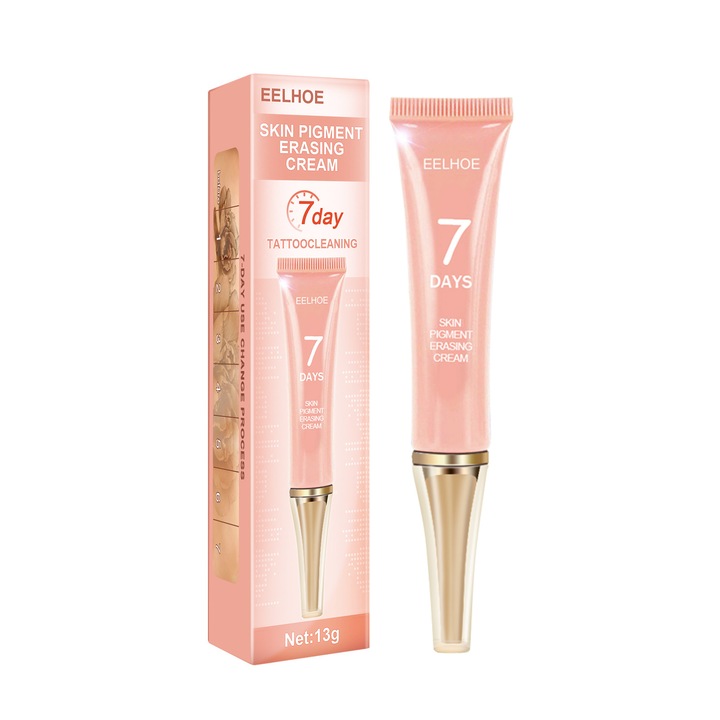 Tetoválástisztító krém, EELHOE, folteltávolító, bőrregeneráló, 50 ml