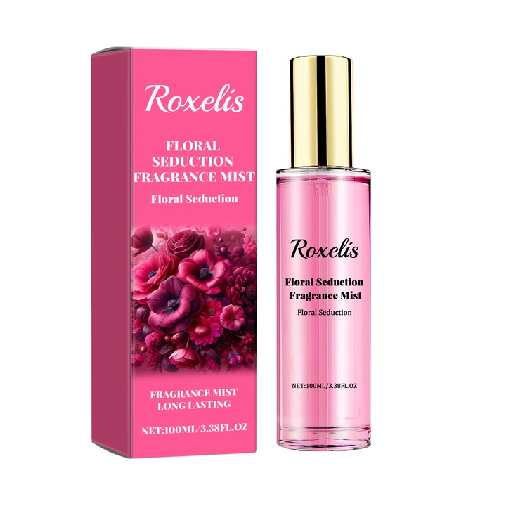 Roxelis Floral Sebation parfüm, elegáns aroma, citrusos jegyekkel