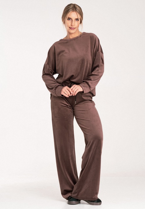 Trening dama, Figl, poliester/elastan, maro, confortabil, elegant, S-M INTL