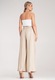 Pantaloni dama, Figl, bej, talie inalta, lati, vara, One Size INTL