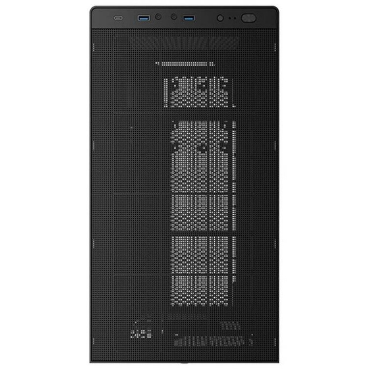 Carcasa PC Aerocool Stormfront Mini V1, Mini Tower, fara Sursa, Negru