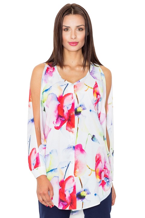 Ujjatlan ing, Figl, M496 modell, többszínű, poliészter/elasztán, egy méret INTL