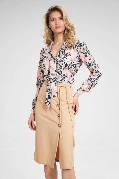 Női ing, Figl, Poliészter/Elasztán, Többszínű, XL INTL