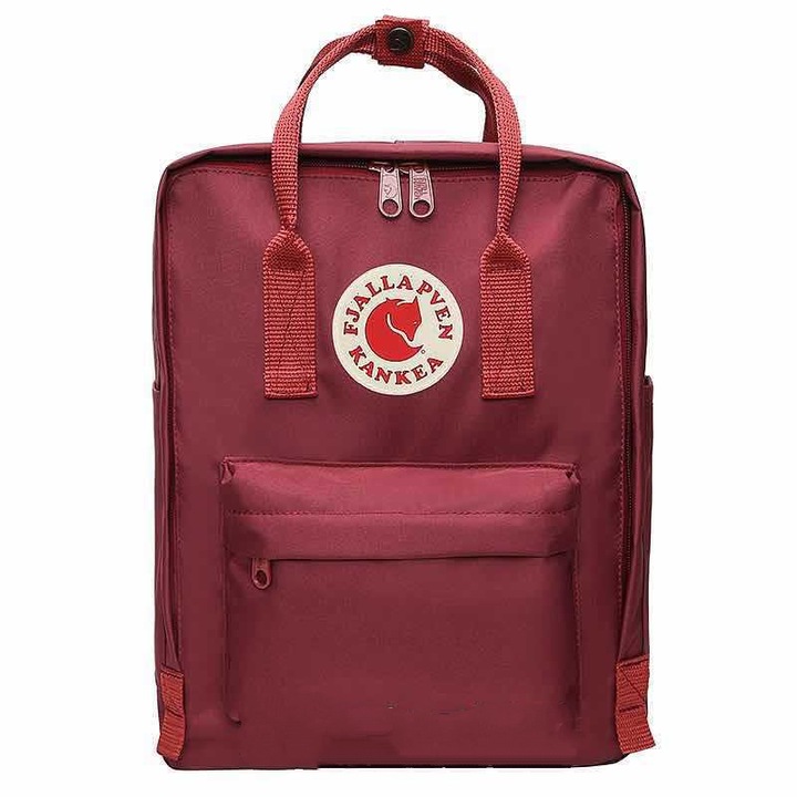 Hátizsák, FjallRaven, Vinyl, 27x13x38 cm, Piros