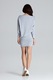 Rochie Lenitif K254, gri, bumbac, S-M INTL