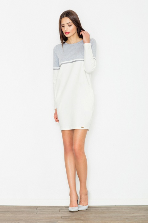 Rochie Figl M510, casual, cu buzunare, bumbac 95%