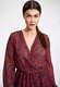 Rochie Figl, M859, cu maneci lungi, poliester, multicolor