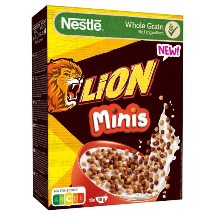 Зърнена закуска, LION MINIS Cereal, 300g
