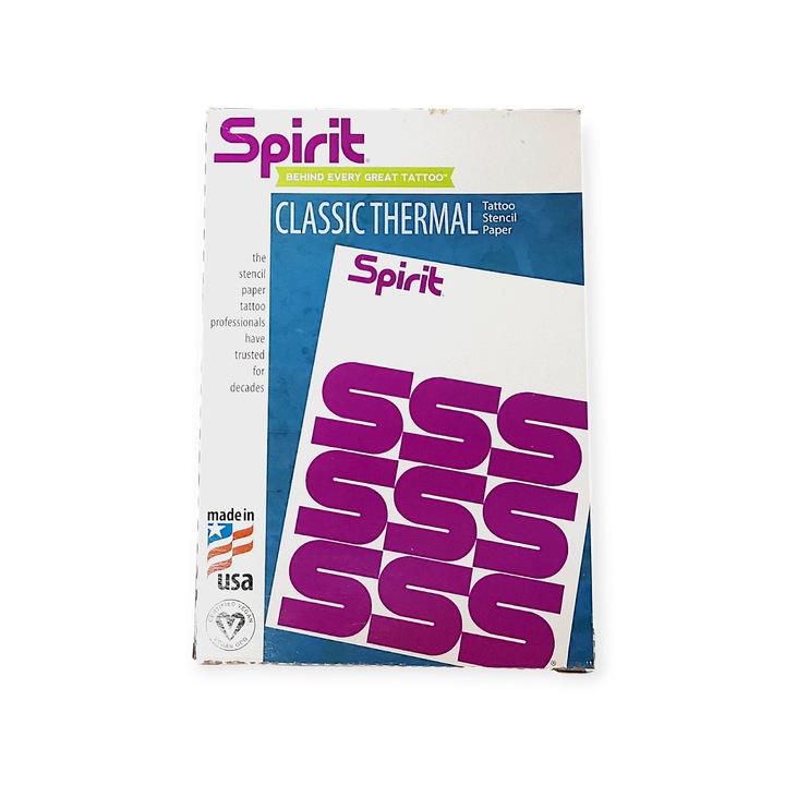 Foi Transfer Sablon Tatuaj, Spirit Carbon, Set 20