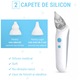 Aspirator nazal electric pentru bebelusi si copii, Portabil, 2 trepte de aspirare, 2 capete de silicon, Incarcare USB, Alb