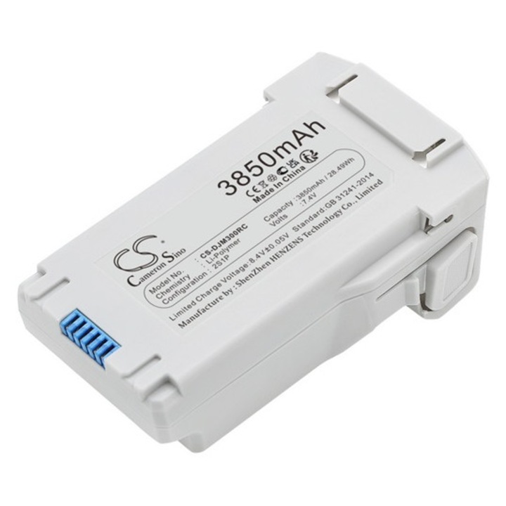 Cameron sino li-polymer akkumulátor, 7.4v/3850mAh, dji 270619 kompatibilis szürke, gyártói csomagolás