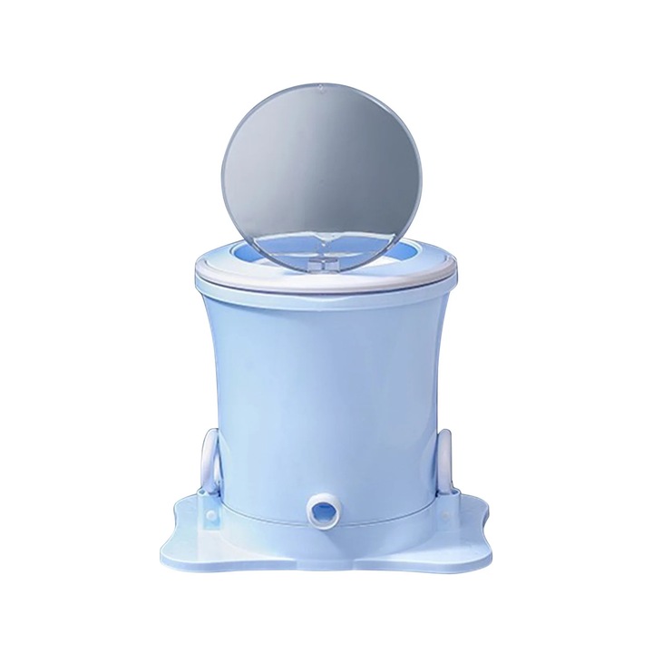 Uscător rufe manual, inox, albastru, portabil, capacitate 3.17 galoane