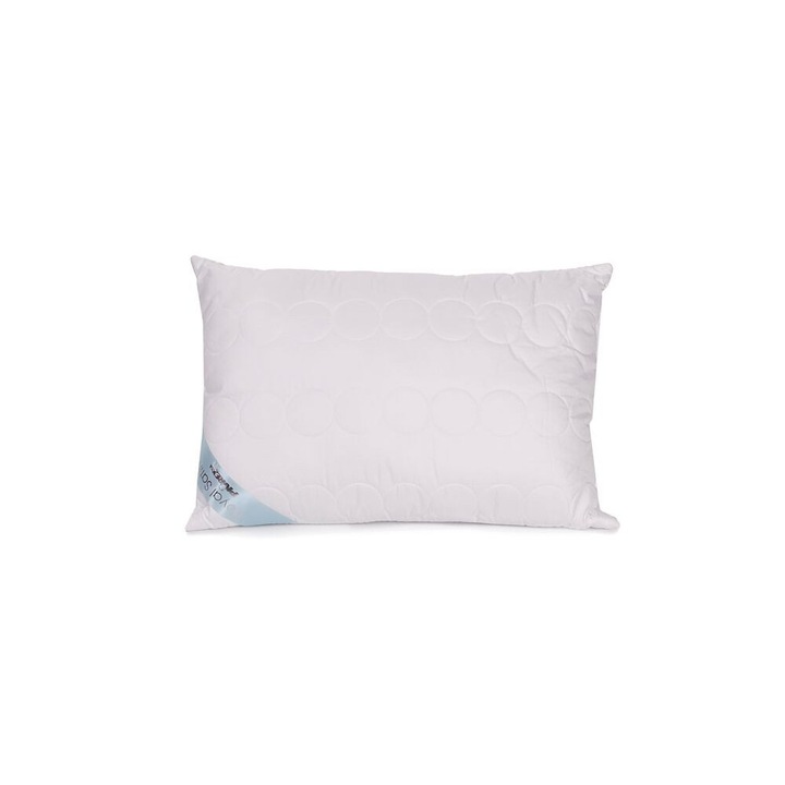 Perna antialergica 50x70cm, Piorex, alb, 550g, sintetic, moale si elastica