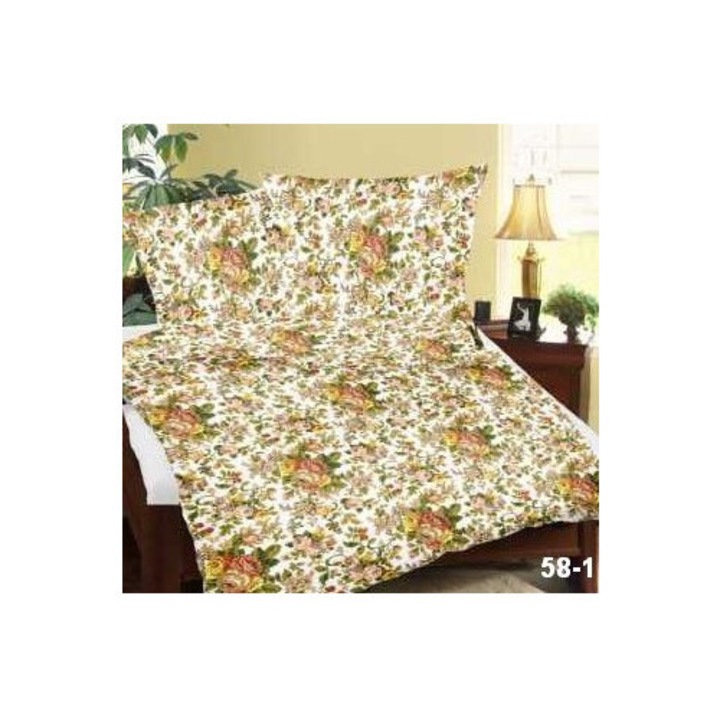 Fata de perna Karo 50x60cm, bumbac, model original, culori interesante, 1 bucata