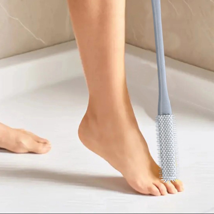 YANYXR Lábujj Tisztító Kefe, Puha, 40cm, Fehér