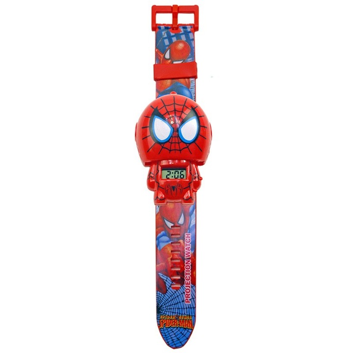 Ceas Pentru Copii cu Proiector Mixbo, pentru Baieti, Multicolor, 3 ani+