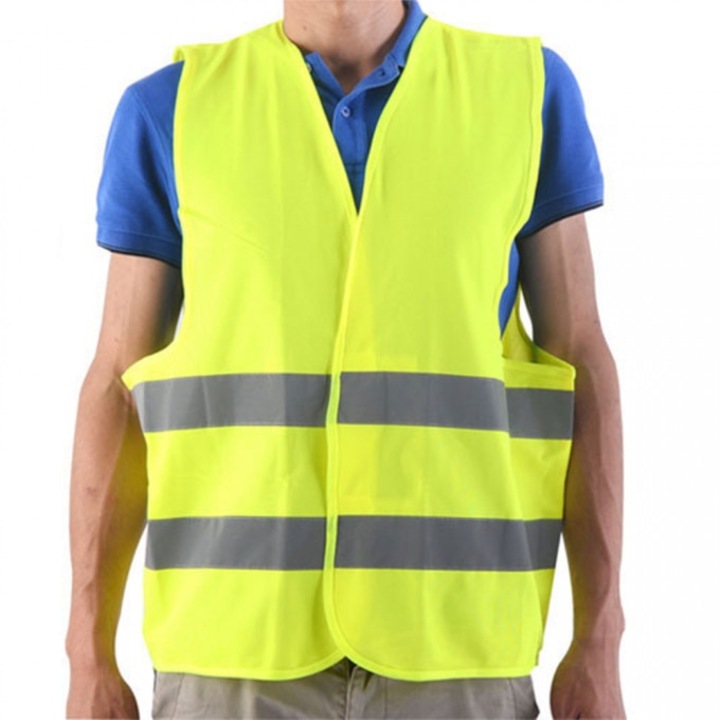 Vesta Reflectorizanta Verde, XL, 60g, Craft-tec MX351