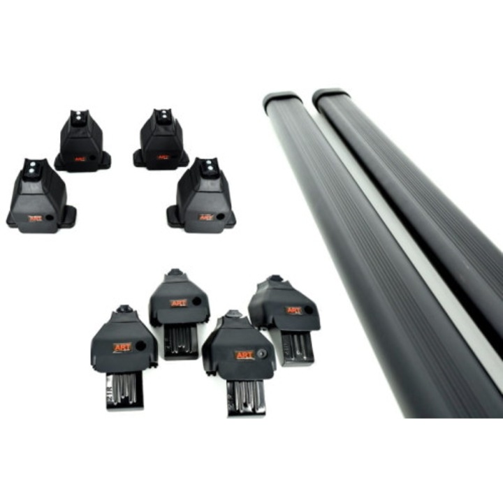 2 db acél autós tetőcsomagtartó keresztrúd készlet, kompatibilis Audi A3(8V) 2012-vel - jelen, hossza 112 cm