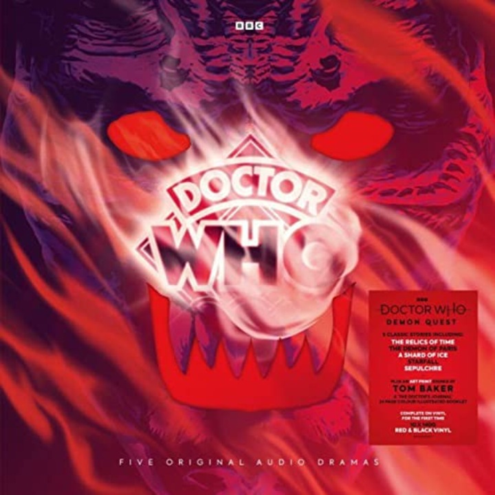 Doctor Who: Demon Quest-Boxset Includes Signed Tom Baker Print & 10LP's on Red & Black 140-Gram [10xWinyl]