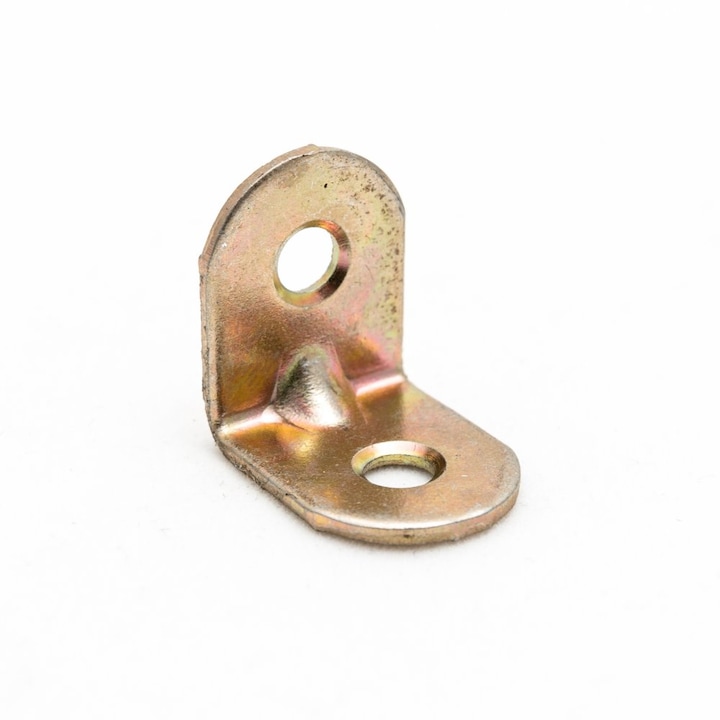 Coltar Mic De Imbinare KW 9 / KR 2, O Piesa Metalica Versatila, Ideala Pentru Proiecte De Modelism, Reparatii Mici Si Diverse Aplicatii Creative De Bricolaj, 20 x 20 x 16 x 1,5 mm