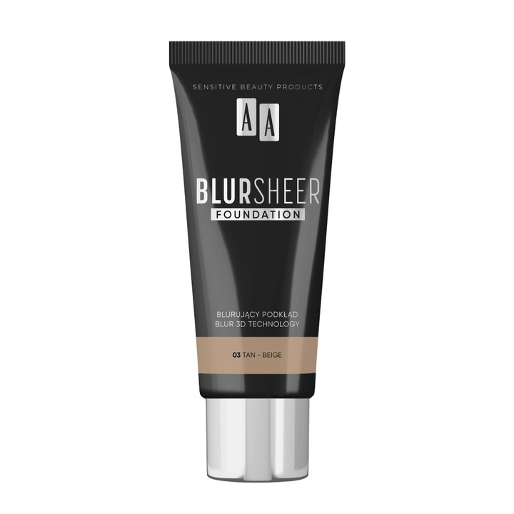 Fond de ten AA Blur Sheer Blur 03 Tan - Bej 30 ml