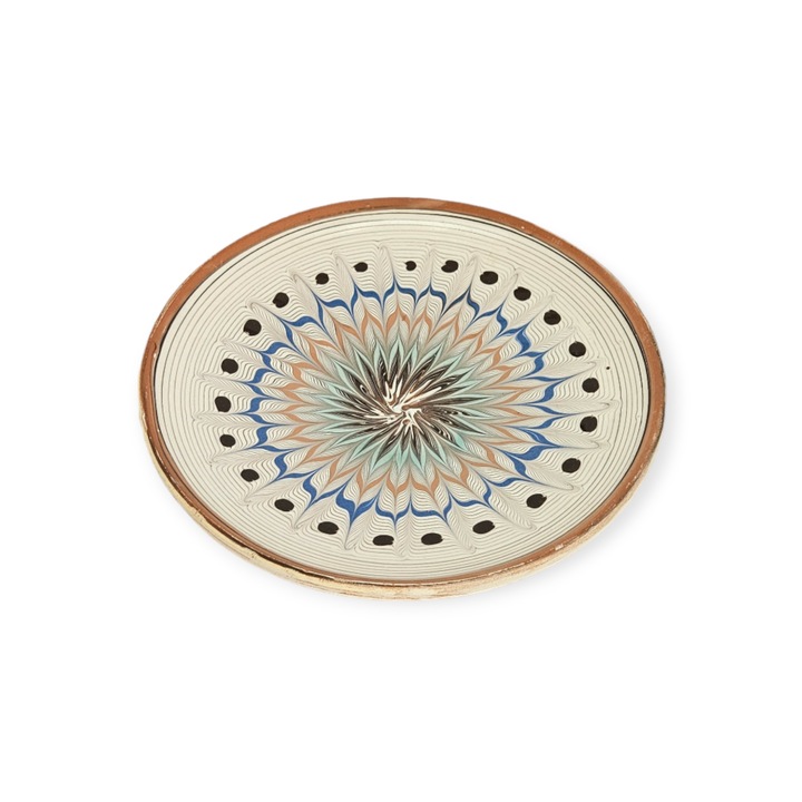 Farfurie Traditionala Model 1619 D1C3 Multicolora M2