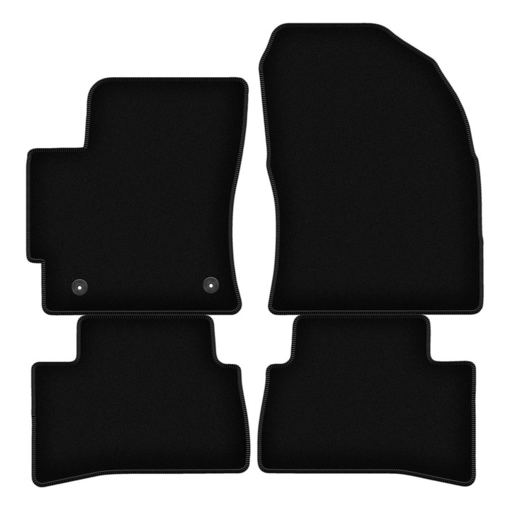 Set BASIC covorase auto, 4 bucati, presuri auto, pentru:: Toyota Corolla Cross (2022-) SUV, FWD negru