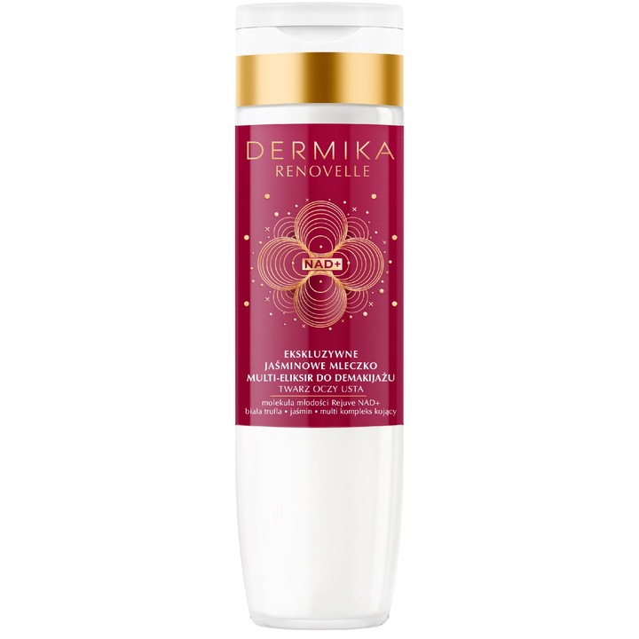 Dermika Renovelle arctisztító tej, 200 ml, érett és érzékeny bőrre, hidratáló, öregedésgátló