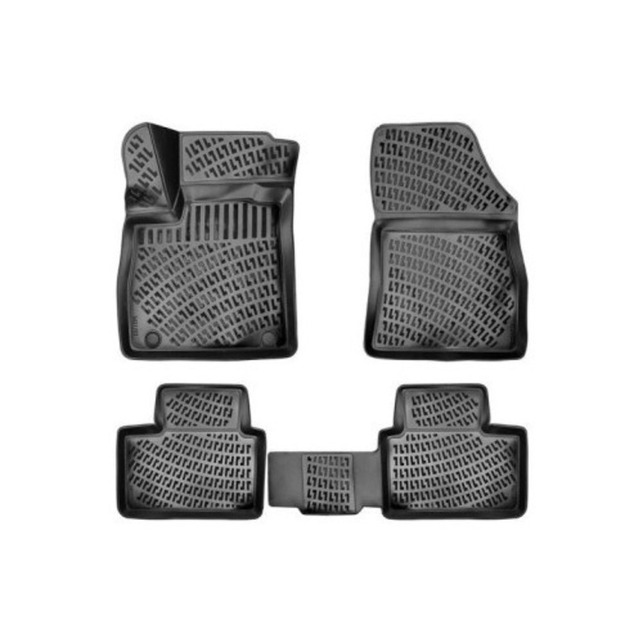 Set covorase auto din cauciuc tip tavita Renault Talisman (2015-) Xenon Bright®