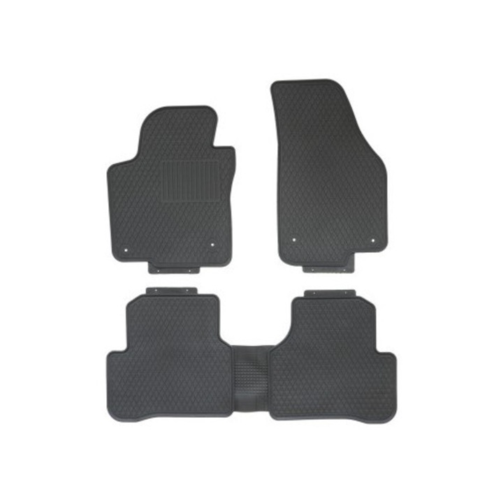 Set covorase auto din cauciuc Volkswagen Passat B6/B7 (2005-2015) Xenon Bright® Xenon Bright®