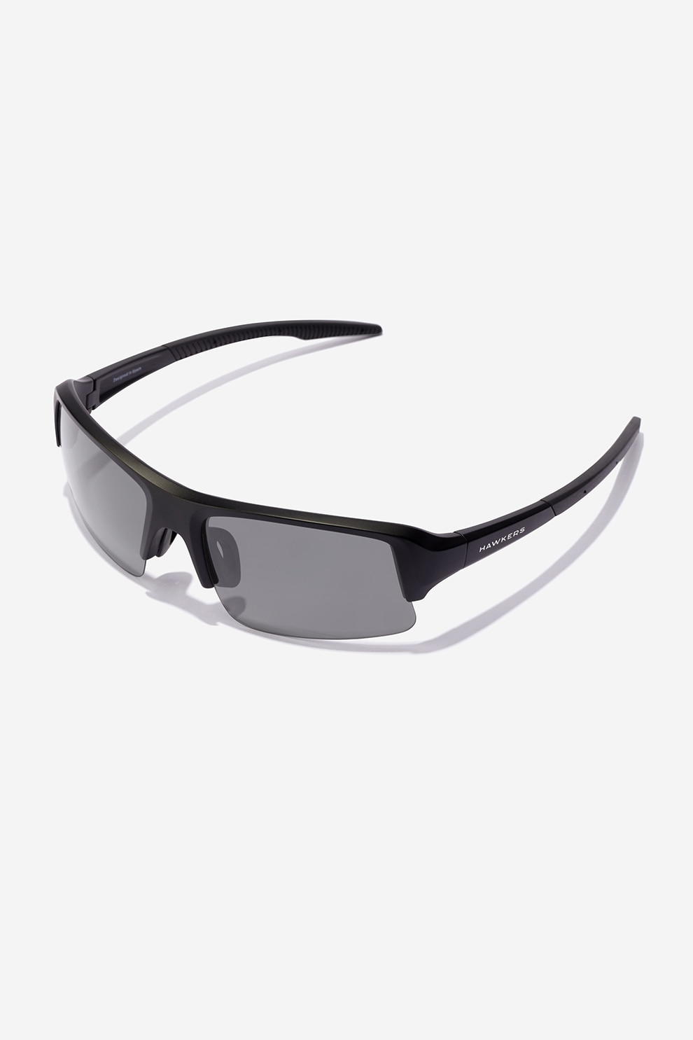 Hawkers, Ochelari de soare wrap cu lentile polarizate, Negru