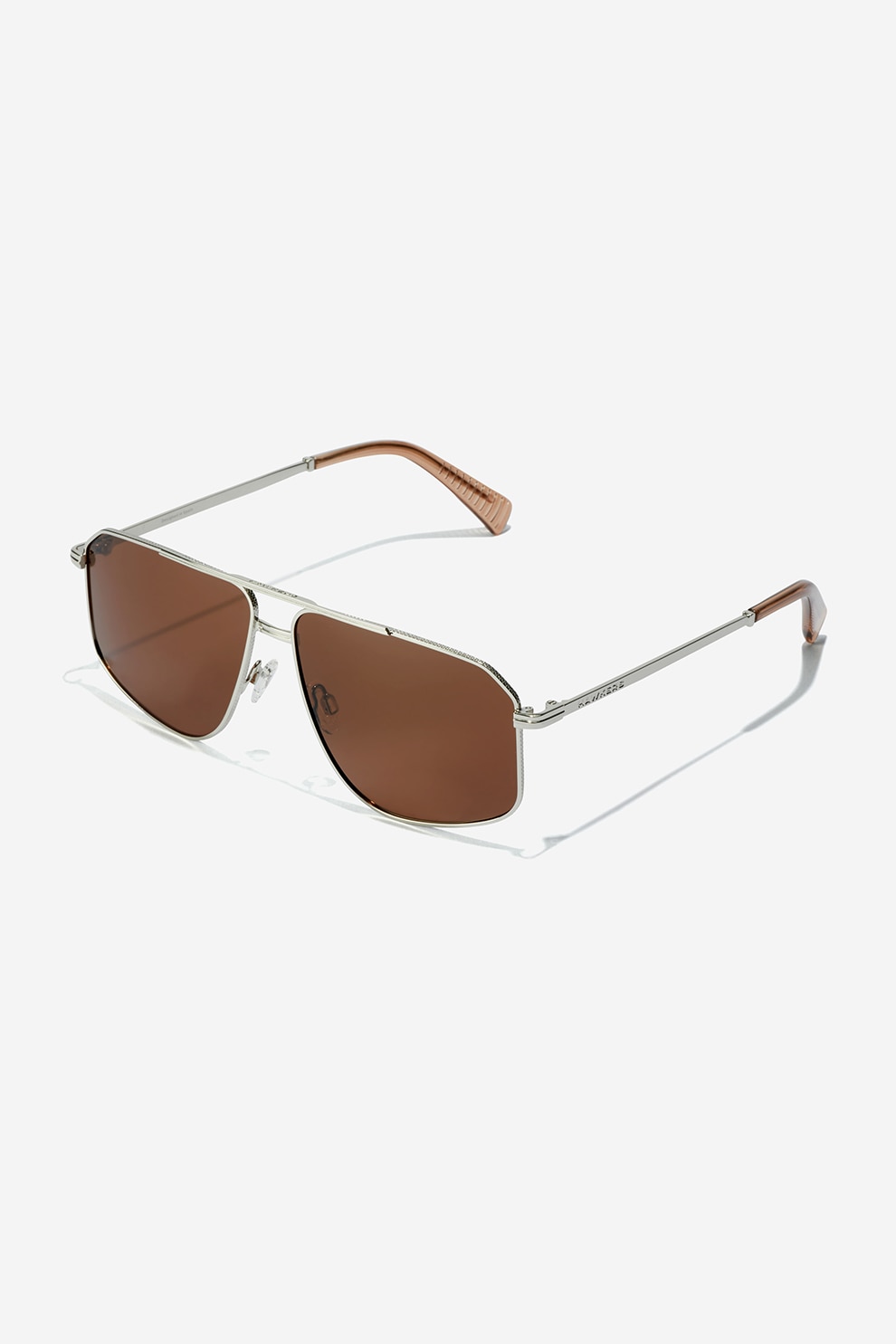 Hawkers, Ochelari de soare aviator cu rama metalica, Argintiu
