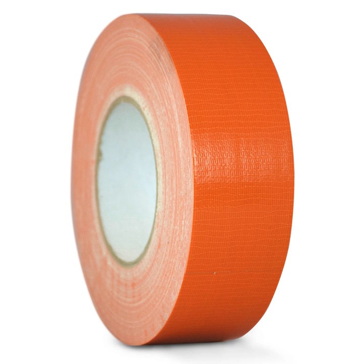 Banda adeziva standard de mascare si protectie pentru tencuieli, Orange, 38mm x 50M