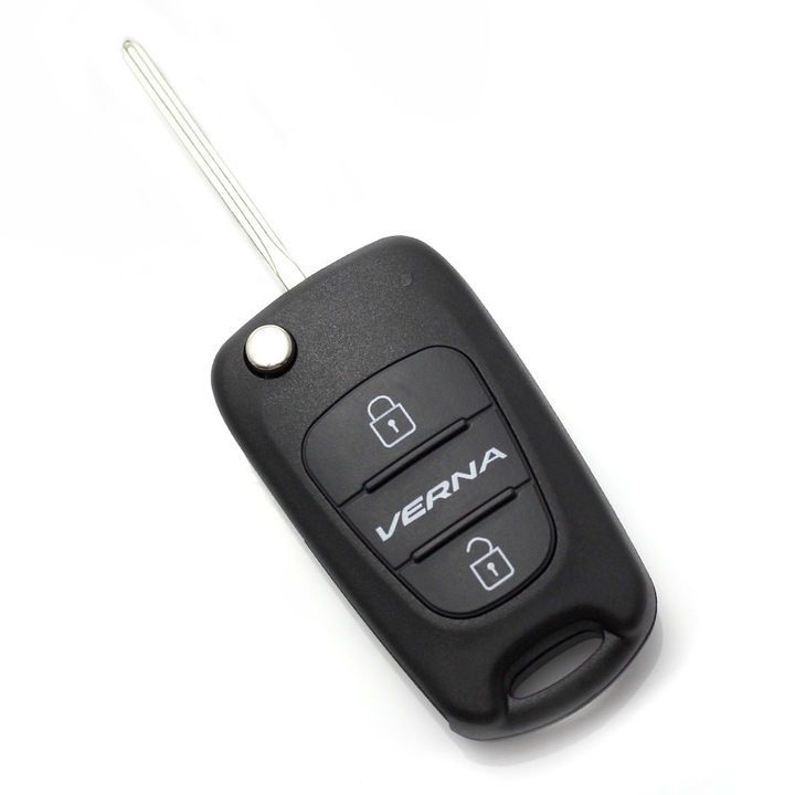 Carcasa Cheie Tip Briceag, 2 Butoane, Primlife, Hyundai Verna, Montaj Simplu, Durabilitate