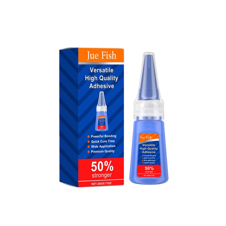 Adeziv multiusos Jue-Fish, transparent, 50ml