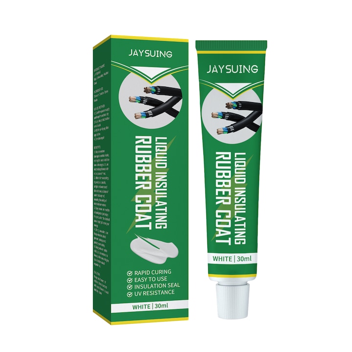 Jaysuing izolatie adeziva la temperaturi ridicate si ignifuga banda de sarma izolatoare multifunctionala impermeabila izolatie termica banda lichida 2 buc