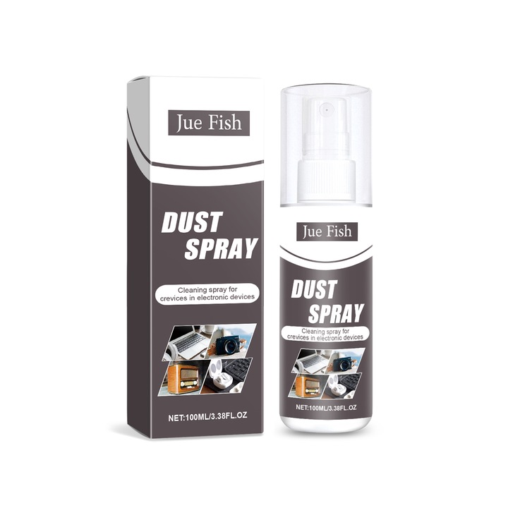 Spray de curatare pentru tastatura Jue-Fish, dezinfectant multi-scop, 400ml