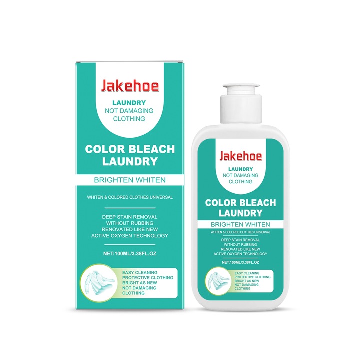 Fehérítő mosószer folteltávolításhoz, 40°C~55°C, 2-3 darabos nyári ruhadarab készlet