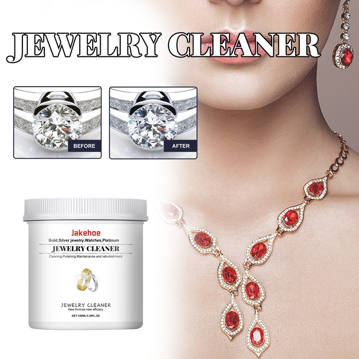 Solutie curatat pete, Jakehoe, curatare bijuterii, anti-oxidare, 100ml